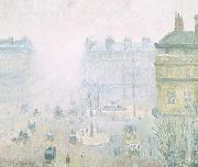 Place du Theatre Francais, Camille Pissarro